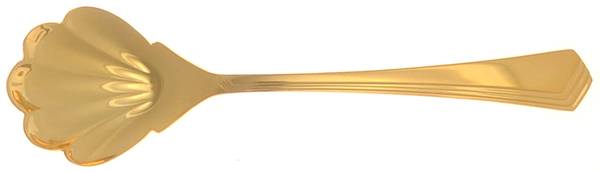 Ramona (Gold Electroplate) Sugar Shell Spoon