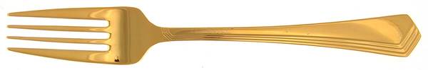 Ramona (Gold Electroplate) Individual Salad Fork