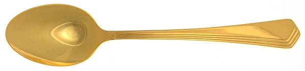 Ramona (Gold Electroplate) Place/Oval Soup Spoon