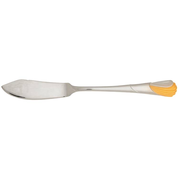 Seawinds (Stainless-Gold Accent) Flat Handle Master Butter Knife