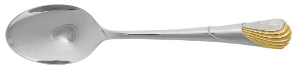 Seawinds (Stainless-Gold Accent) Place/Oval Soup Spoon