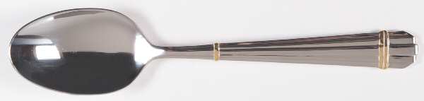 Stanford (Stainless, Gold Accent) Place/Oval Soup Spoon