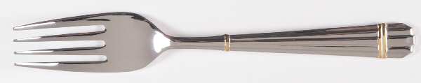 Stanford (Stainless, Gold Accent) Individual Salad Fork