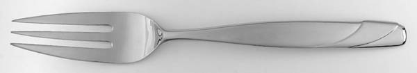 Summer Wind (Stainless) Large Solid Cold Meat Serving Fork