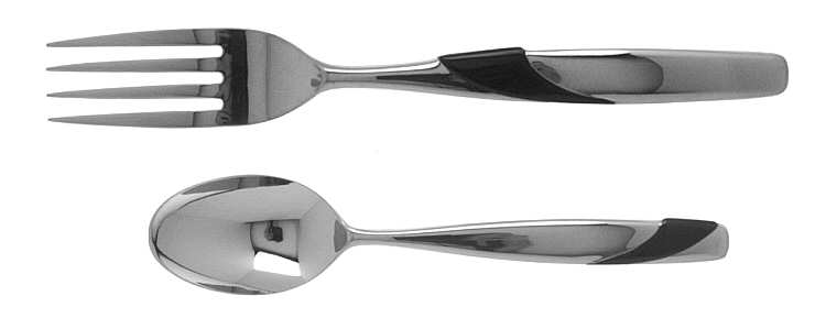 Summer Wind (Stainless-Black Accent) Fork