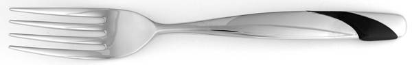Summer Wind (Stainless-Black Accent) Individual Salad Fork