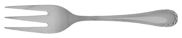 Tasha (Stainless) Medium Solid Cold Meat Serving Fork