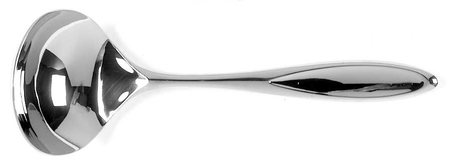 Toscany-Solari-Glossy (Stainless) Solid Gravy Ladle