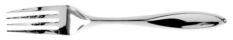 Toscany-Solari-Glossy (Stainless) Individual Salad Fork