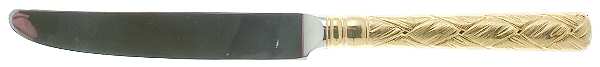 Troika-Atria (Gold Electroplate) New French Hollow Knife