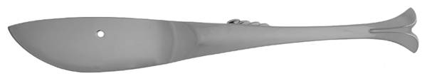 Gone Fishing (Stainless) Large Solid Fish Serving Knife