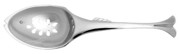 Gone Fishing (Stainless) Pierced Tablespoon (Serving Spoon) HC
