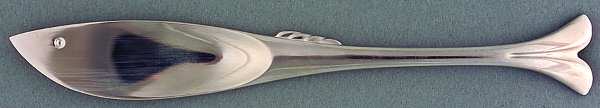 Gone Fishing (Stainless) Flat Handle Butter Spreader by Yamazaki
