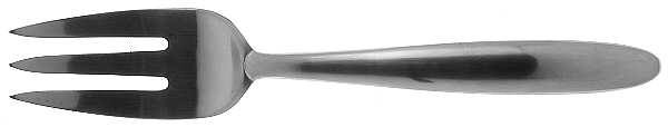 Cite (Stainless) Medium Solid Cold Meat Serving Fork