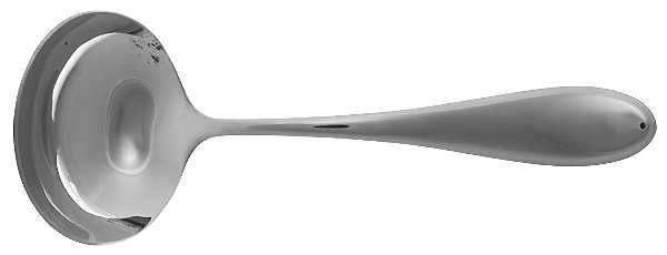 Austen-Harmony (Stainless) Solid Gravy Ladle by Yamazaki