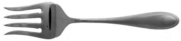 Austen-Harmony (Stainless) Large Solid Serving Fork