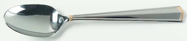 Icon-Affinity (Stainless, Gold Accent) Place/Oval Soup Spoon