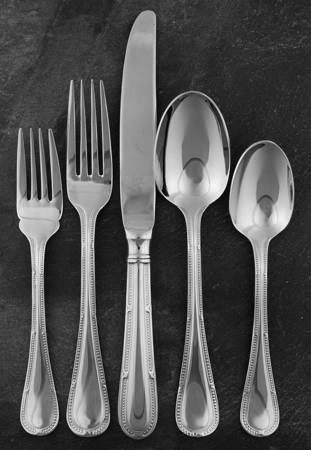 Allegra (Stainless) 5 Piece Place Setting