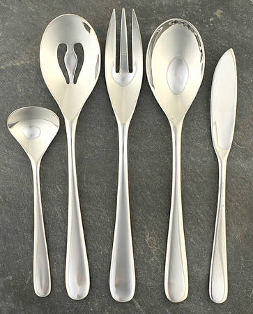 Aquatique (Stainless) 5 Piece Hostess Set