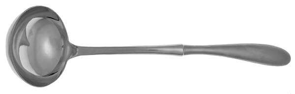 Aquatique Ice (Stainless) Soup Ladle with Stainless Bowl HC