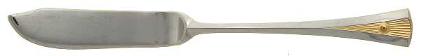 Evolution Gold (Stainless) Flat Handle Master Butter Knife