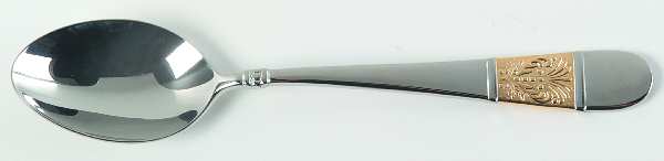 Medalia-Gold Accent (Stainless) Teaspoon