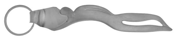 Frolic Key Ring with Stainless Hoop HC