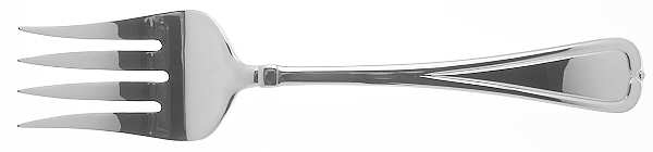Chambray (Stainless) Medium Solid Cold Meat Serving Fork