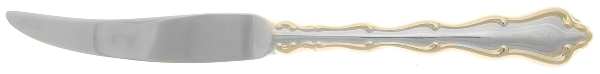 Princess Anne Gold Accent (Stainless, Gold Accent) Modern Hollow Knife