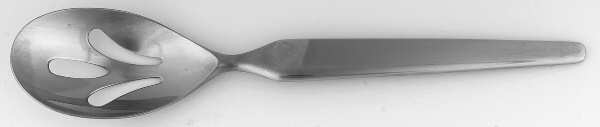 Connections (Stainless) Pierced Solid Serving Spoon
