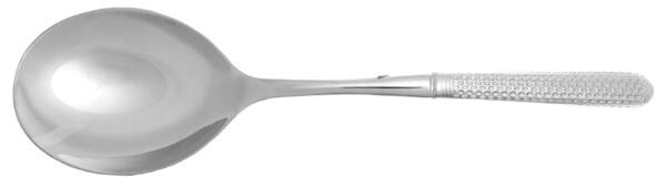 Katia (Stainless) Casserole Spoon with Smooth Stainless Bowl HC