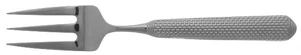Katia (Stainless) Large Solid Cold Meat Serving Fork