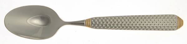 Katia (Stanless, Gold Accent) Teaspoon