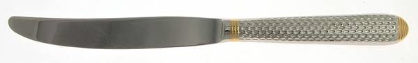 Katia (Stanless, Gold Accent) Modern Hollow Knife