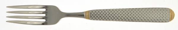 Katia (Stanless, Gold Accent) Fork