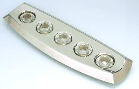 Signature (Stainless, Hollowware) Tealight/Taper Candleholder (Holds 5)