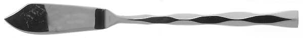 Cable (Stainless) Flat Handle Master Butter Knife