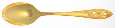 Essence-Gold Electroplate Place/Oval Soup Spoon