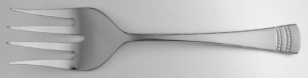 Clairton Large Solid Cold Meat Serving Fork