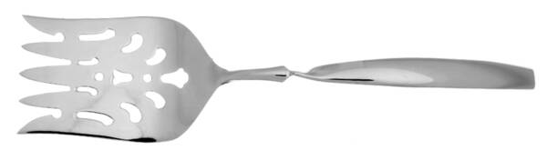 Swivel (Stainless) Fish Serving Fork with Stainless Tines HC