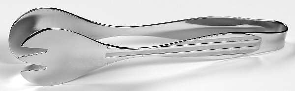 Triplex (Stainless) 1-Piece Salad Tongs