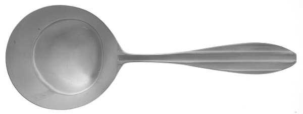 Triplex (Stainless) Solid Smooth Casserole Spoon