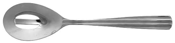 Triplex (Stainless) Pierced Solid Serving Spoon