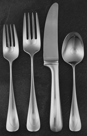 Hafnia (Stainless, Glossy) 4 Piece Place Setting