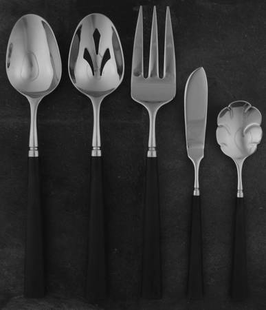 Noire (Stainless) 5 Piece Hostess Set