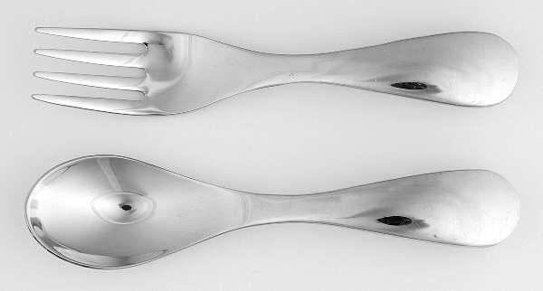 Tantalyn (Stainless, Hollowware) 2 Pc Baby Set (BF, BS)