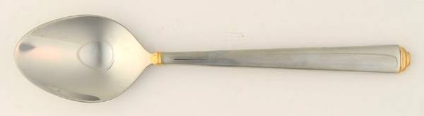 Dome-Gold Accent (Stainless) Teaspoon