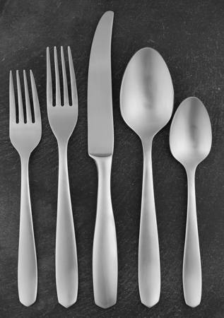 Amalfi II (Stainless) 5 Piece Place Setting