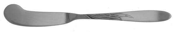 No. 520 (STAINLESS) Flat Handle Butter Spreader by Zilmeta