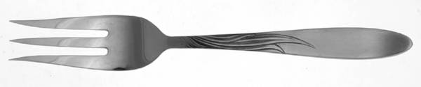 No. 520 (STAINLESS) Small Solid Cold Meat Serving Fork